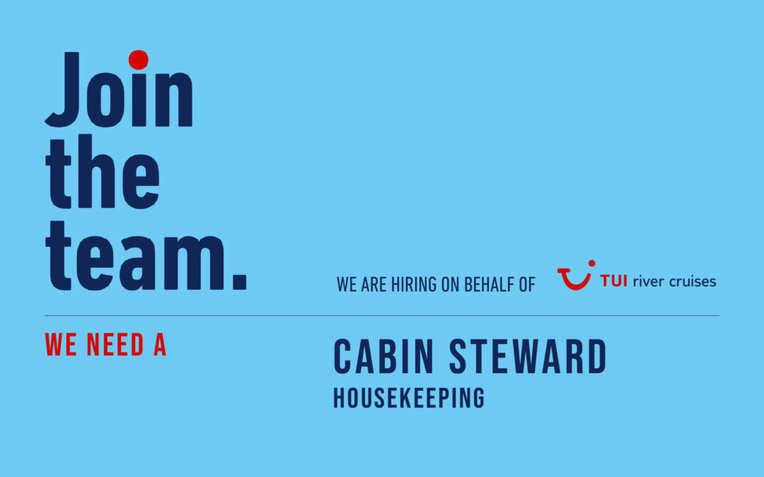 Cabin Steward – TUI river cruises
