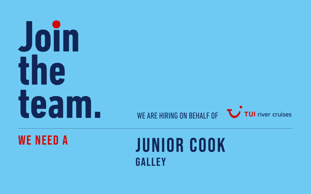 Junior Cook – TUI river cruises