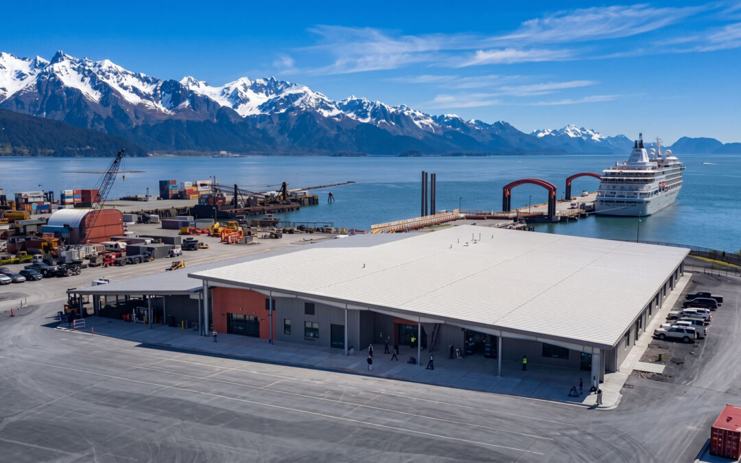 Royal Caribbean hace historia al inaugurar su espectacular y moderna terminal de cruceros en Seward, Alaska