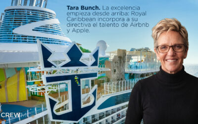 Tara Bunch. La excelencia empieza desde arriba: Royal Caribbean incorpora a su directiva el talento de Airbnb y Apple
